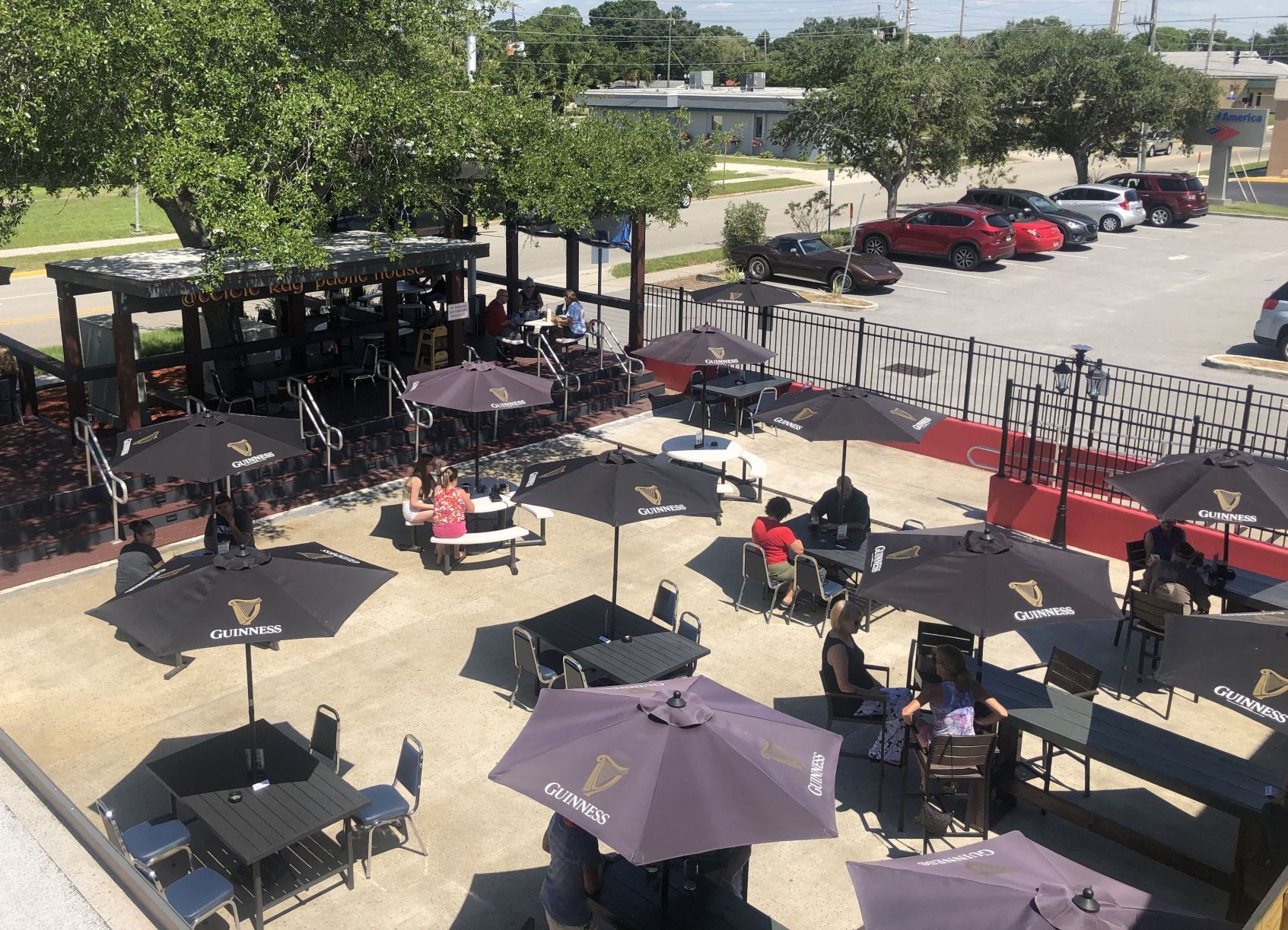 Celtic Ray patio